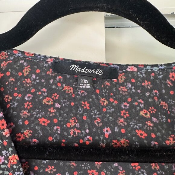 Madewell Easy Midi Dress in Fieldwalk Floral XXS - Picture 7 of 12